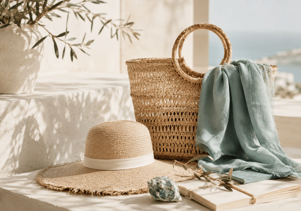 Hidden gem useful finds with notebook and soft home decor