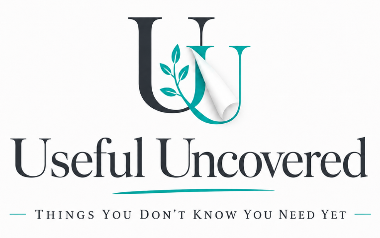 Useful Uncovered logo - Things You Don’t Know You Need Yet